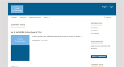 Desktop Screenshot of pacificarchaeology.org